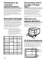 Предварительный просмотр 16 страницы Sony CPD-100ES Operating Instructions Manual