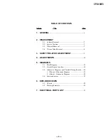 Preview for 3 page of Sony CPD-100ES Service Manual