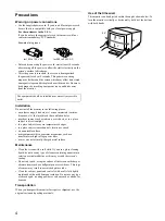 Preview for 4 page of Sony CPD-110GS Operating Instructions Manual