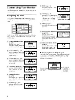 Preview for 8 page of Sony CPD-110GS Operating Instructions Manual