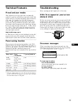 Preview for 13 page of Sony CPD-110GS Operating Instructions Manual