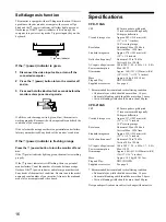 Preview for 16 page of Sony CPD-110GS Operating Instructions Manual