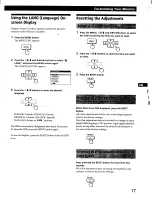 Preview for 17 page of Sony CPD-520GS - 21" CRT Display Operating Instructions Manual