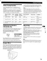 Preview for 19 page of Sony CPD-520GS - 21" CRT Display Operating Instructions Manual