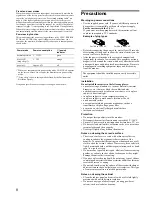 Preview for 8 page of Sony CPD-E540 Marketing Specifications  (includes Comparison Chart) Operating Instructions Manual