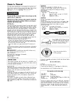 Предварительный просмотр 2 страницы Sony CPD-G220R/W Operating Instructions Manual