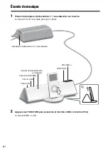 Предварительный просмотр 14 страницы Sony CPF-iP001 - Cradle Audio System Operating Instructions Manual