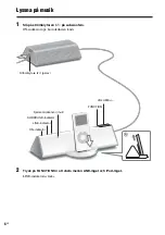 Предварительный просмотр 54 страницы Sony CPF-iP001 - Cradle Audio System Operating Instructions Manual