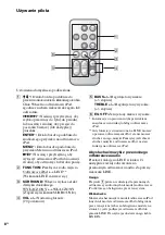 Предварительный просмотр 64 страницы Sony CPF-iP001 - Cradle Audio System Operating Instructions Manual