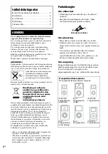 Предварительный просмотр 66 страницы Sony CPF-iP001 - Cradle Audio System Operating Instructions Manual