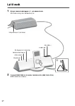 Предварительный просмотр 70 страницы Sony CPF-iP001 - Cradle Audio System Operating Instructions Manual