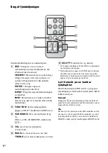 Предварительный просмотр 72 страницы Sony CPF-iP001 - Cradle Audio System Operating Instructions Manual