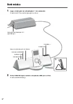 Предварительный просмотр 86 страницы Sony CPF-iP001 - Cradle Audio System Operating Instructions Manual