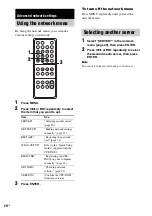 Предварительный просмотр 20 страницы Sony CPF-IX001 - Wireless PC-Linked Audio System Operating Instructions Manual