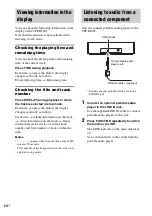 Preview for 24 page of Sony CPF-IX001 - Wireless PC-Linked Audio System Operating Instructions Manual