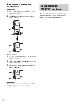 Preview for 48 page of Sony CPF-IX001 - Wireless PC-Linked Audio System Operating Instructions Manual