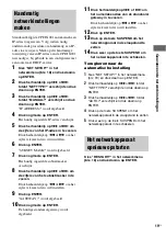 Preview for 159 page of Sony CPF-IX001 - Wireless PC-Linked Audio System Operating Instructions Manual