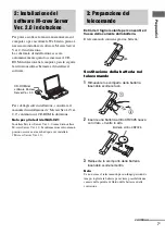 Предварительный просмотр 181 страницы Sony CPF-IX001 - Wireless PC-Linked Audio System Operating Instructions Manual