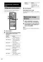 Preview for 260 page of Sony CPF-IX001 - Wireless PC-Linked Audio System Operating Instructions Manual