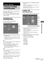 Preview for 303 page of Sony CPF-IX001 - Wireless PC-Linked Audio System Operating Instructions Manual