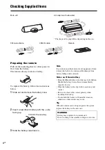 Preview for 4 page of Sony CPF-MP001 Operating Instructions Manual