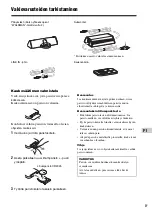 Preview for 75 page of Sony CPF-NW001 Operating Instructions Manual