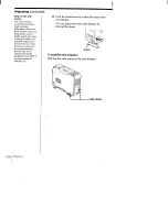 Preview for 11 page of Sony CPJ-A300 Operating Instructions / Mode d’emploi Operating Instructions Manual