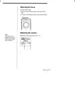 Preview for 14 page of Sony CPJ-A300 Operating Instructions / Mode d’emploi Operating Instructions Manual