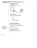 Preview for 15 page of Sony CPJ-A300 Operating Instructions / Mode d’emploi Operating Instructions Manual