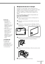 Предварительный просмотр 47 страницы Sony CPJ-A300E Operating Instruction