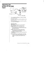 Предварительный просмотр 17 страницы Sony CPJ-D500 - SVGA LCD Projector Operating Instructions Manual