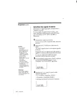 Предварительный просмотр 42 страницы Sony CPJ-D500 - SVGA LCD Projector Operating Instructions Manual