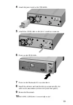 Предварительный просмотр 25 страницы Sony CRX1600L User Manual