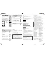 Preview for 2 page of Sony CRX1750MU User Manual