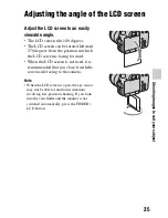 Предварительный просмотр 35 страницы Sony CS-301 Instruction Manual