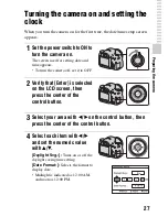 Предварительный просмотр 121 страницы Sony CS-301 Instruction Manual