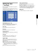 Preview for 41 page of Sony CS10 - ECM - Microphone User Manual