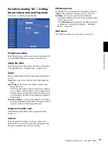 Preview for 45 page of Sony CS10 - ECM - Microphone User Manual