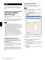 Preview for 58 page of Sony CS10 - ECM - Microphone User Manual