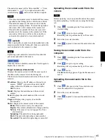 Preview for 65 page of Sony CS10 - ECM - Microphone User Manual