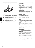 Preview for 74 page of Sony CS10 - ECM - Microphone User Manual