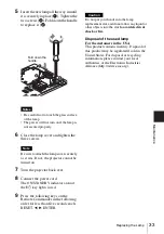 Preview for 33 page of Sony CS20 - VPL SVGA LCD Projector Operating Instructions Manual