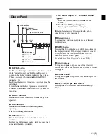 Preview for 41 page of Sony CSM-100BF Operating Instructions Manual