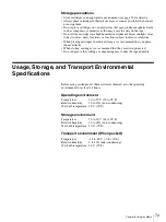 Предварительный просмотр 72 страницы Sony csm-20s Operating Instructions Manual