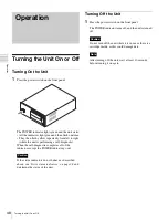 Предварительный просмотр 48 страницы Sony CSMA-EX200S Operation Manual