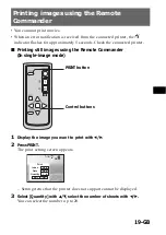 Preview for 19 page of Sony CSS-FEB Operating Instructions  (primary manual) Operating Instructions Manual