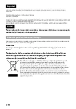 Preview for 2 page of Sony CSS-HD1 Manual de instrucciones / Manual de instrucoes (Spanish) Manual De Instrucciones