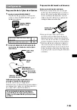 Preview for 7 page of Sony CSS-HD1 Manual de instrucciones / Manual de instrucoes (Spanish) Manual De Instrucciones