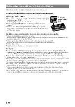 Preview for 16 page of Sony CSS-HD1 Manual de instrucciones / Manual de instrucoes (Spanish) Manual De Instrucciones