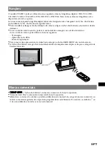 Preview for 17 page of Sony CSS-HD1 Manual de instrucciones / Manual de instrucoes (Spanish) Manual De Instrucciones